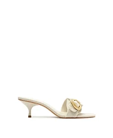 Schutz Women's Olga Kitten Heel Sandals