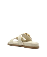 Schutz Women's Olga Sporty Round Toe Flat Sandals