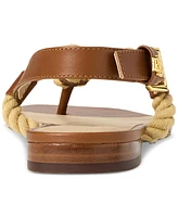 Lauren Ralph Lauren Women's Everly Thong Flat Sandals