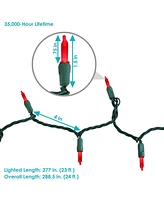 Electric Plug-In 70ct Led Indoor/Outdoor String Lights Smooth M6 - 23'