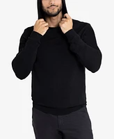 X-Ray Men's Basic Hooded Midweight Sweater