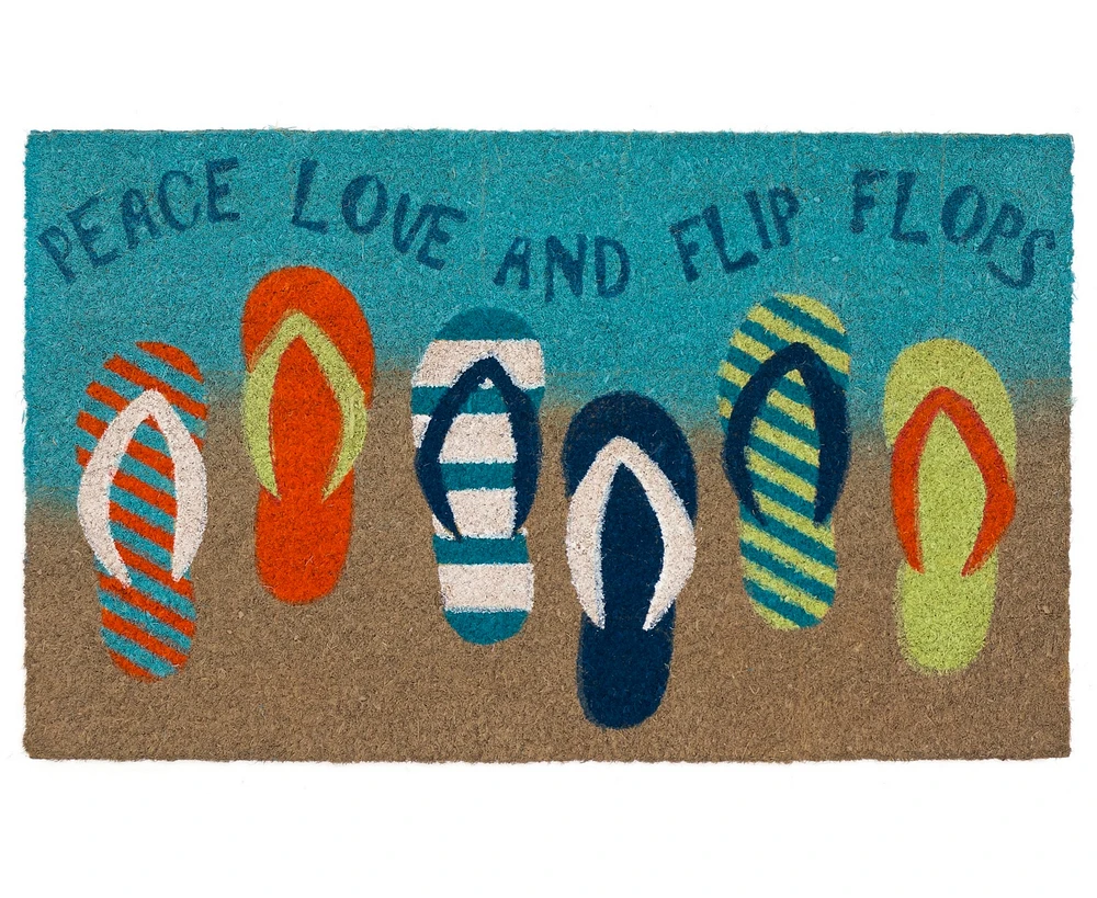 Liora Manne' Natura Flip Flops 2'x3' Area Rug