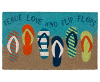 Liora Manne' Natura Flip Flops 2'x3' Area Rug