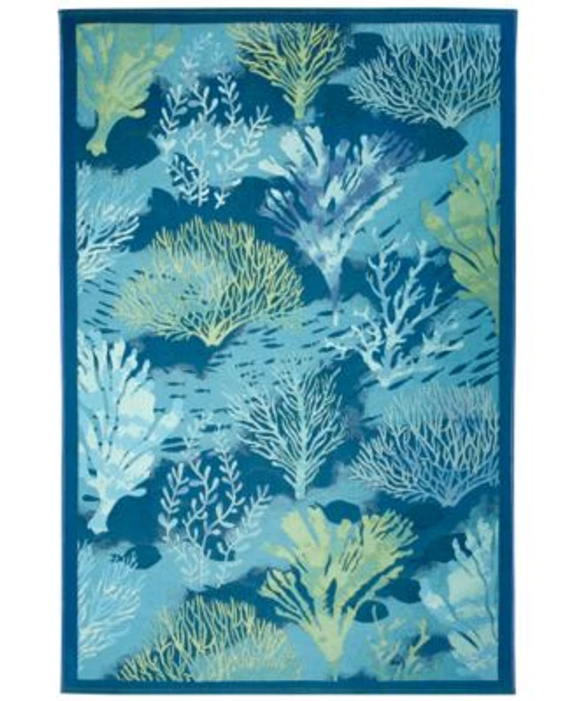 Liora Manne Marina Coral Garden Rug Collection