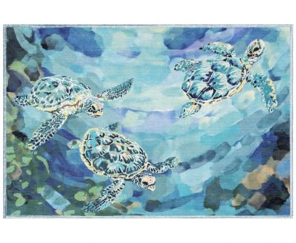 Liora Manne Impressions Seaturtles Rug Collection