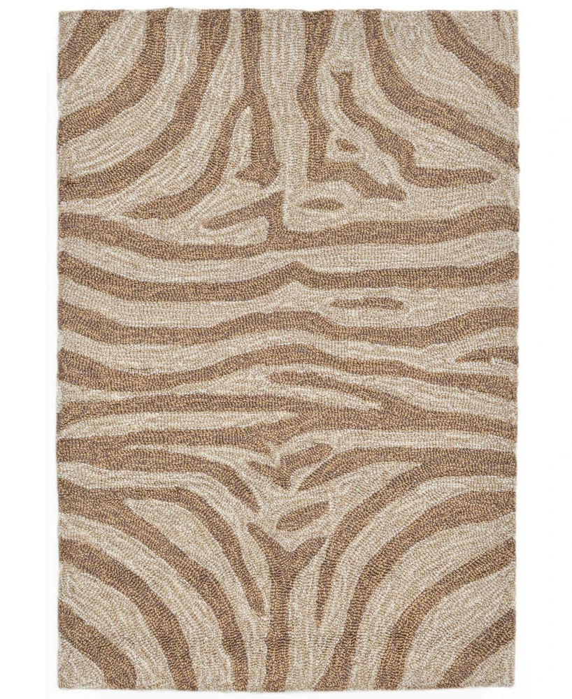 Liora Manne' Ravella Zebra 2'x3' Area Rug