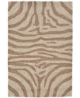 Liora Manne' Ravella Zebra 2'x3' Area Rug