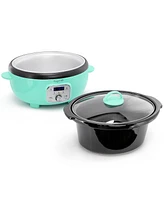 MegaChef 3.5 Quart Oval Electric Slow Cooker