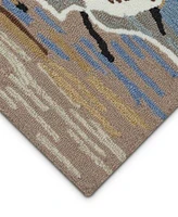 Liora Manne Frontporch Sandpipers Rug Collection