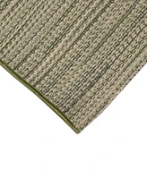Liora Manne' Miranda Tweed Stripe 2'x2'10" Area Rug