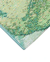 Liora Manne' Marina Lotus 1'11"x7'6" Runner Area Rug