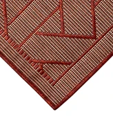 Liora Manne' Carmel Pyramid 4'10"x7'6" Area Rug
