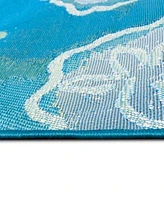 Liora Manne Marina Jelly Fish Rug Collection