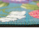 Liora Manne' Esencia Secret Garden 2'x2'10" Area Rug