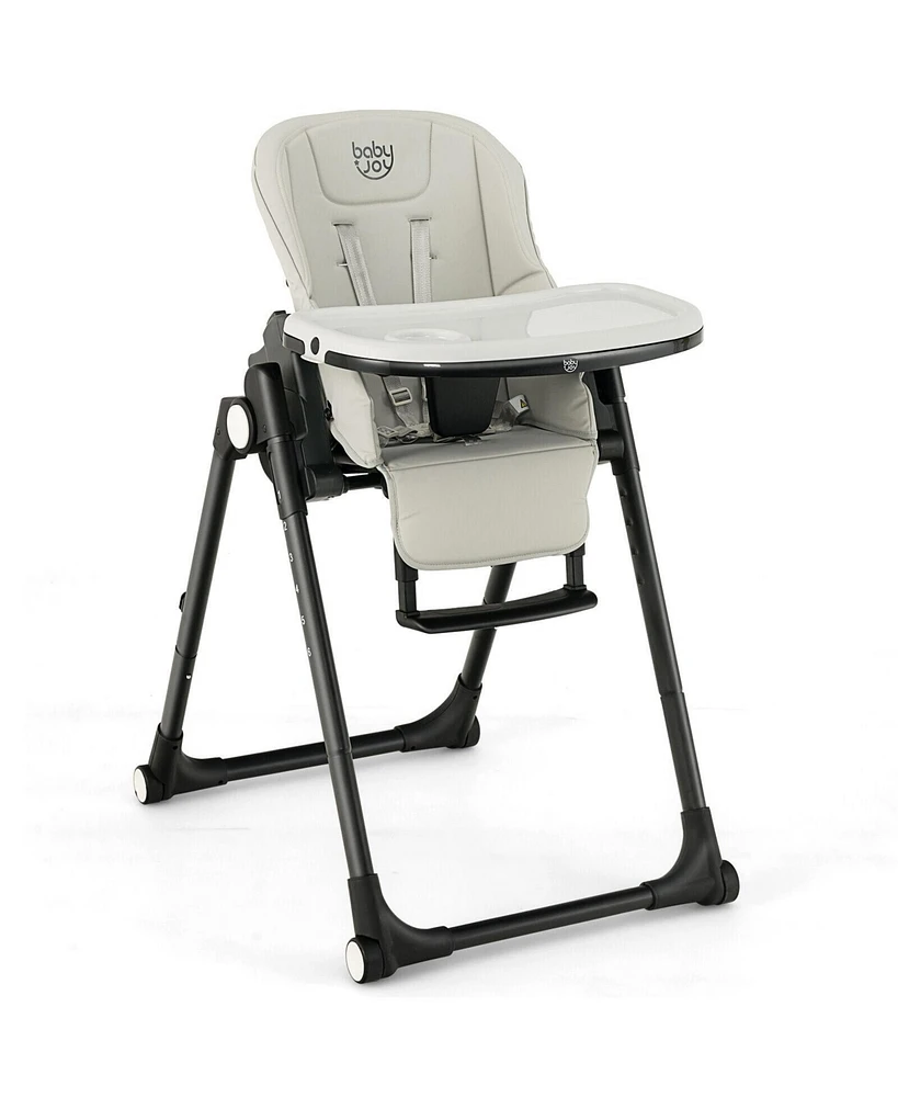 Gouun 4-in-1 Baby High Chair with 6 Adjustable Heights