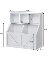 gaomon Stable and Safe Kids Toy Storage Organizer