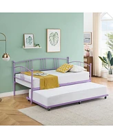 gaomon Twin Daybed with Trundle