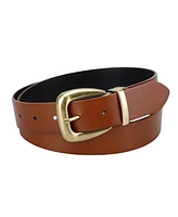 Levi's Women's Reversible Western-Style Buckle Leather Belt