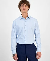Alfani Men's Geo-Print Dress Shirt, Exclusively at Macy's