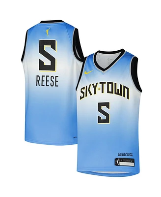 Nike Big Boys and Girls Angel Reese Light Blue Chicago Sky 2024 Draft Expansion Wnba Rebel Jersey