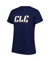 Nike Women's Jose Ramirez Navy Cleveland Guardians 2024 City Connect Fuse Player Name Number T-Shirt