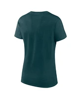 Logo Athletic Women's Midnight Green Philadelphia Eagles Lean T-Shirt