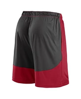 Fanatics Men's Red/Pewter Tampa Bay Buccaneers Launch Shorts