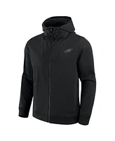 Fanatics Men's and Women's Black Philadelphia Eagles Front Office Full-Zip Hoodie