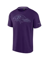 Fanatics Men's and Women's Purple Baltimore Ravens Elements Iconic T-Shirt