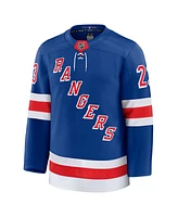 Fanatics Men's Adam Fox Blue New York Rangers Home Premium Jersey