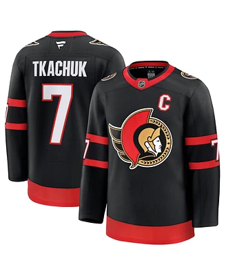 Fanatics Men's Brady Tkachuk Black Ottawa Senators Home Premium Jersey