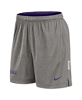 Nike Men's Purple/Heather Gray Lsu Tigers Player Reversible Shorts