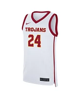 Nike Men's 24 White Usc Trojans Home Replica Jersey