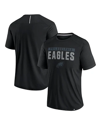 Fanatics Men's Black Philadelphia Eagles Defender Blackout T-Shirt