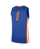 Jordan Men's Royal Florida Gators Road Replica Basketball Jersey