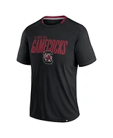 Fanatics Men's Black South Carolina Gamecocks Defender Fade Slant T-Shirt