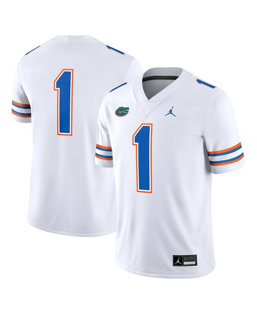 Jordan Men's 1 White Florida Gators Game Jersey