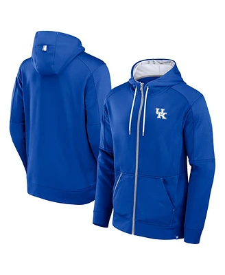 Fanatics Men's Royal Kentucky Wildcats Defender Full-Zip Hoodie