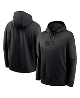 Nike Men's Black Cincinnati Bengals Edge French Terry Club Pullover Hoodie