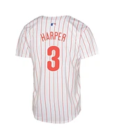 Nike Big Boys and Girls Bryce Harper White Philadelphia Phillies Home Limited Player Jersey