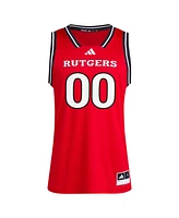 Adidas Men's 00 Scarlet Rutgers Knights Replica Swingman Jersey