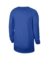 Nike Men's Blue Dallas Mavericks 2024/25 Legend On-Court Practice Long Sleeve T-Shirt