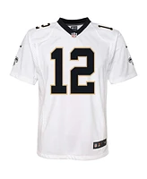 Nike Big Boys and Girls Chris Olave White New Orleans Saints Game Jersey