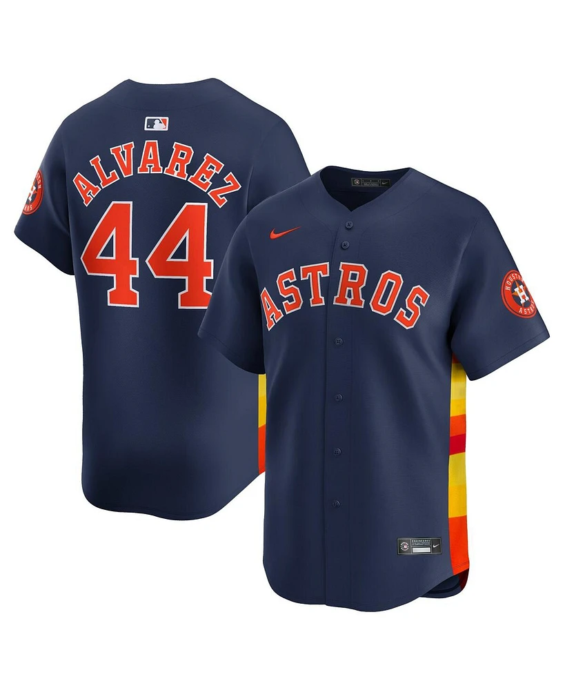 Nike Men's Yordan Alvarez Navy Houston Astros Alternate Limited Player Jersey