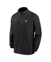 Nike Men's Black Las Vegas Raiders 2023 Sideline Full-Zip Jacket