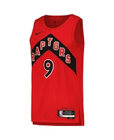 Nike Men's and Women's Rj Barrett Red Toronto Raptors Swingman Player Jersey - Icon Edition