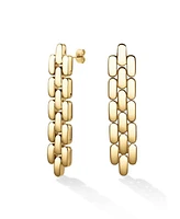 Rosefield Legacy Long In 14K Yellow Gold Plated Stainless Steel