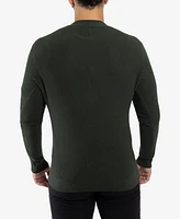 X-Ray Men's Basic Ribbed Cardigan