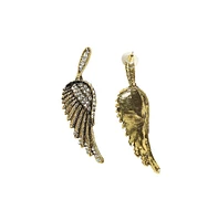 Angel Wing Drop Earrings