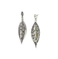 Sohi Gilded Glamour Drop Earrings